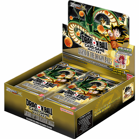 DBZ B25 Legend Of The Dragon Balls Booster Box