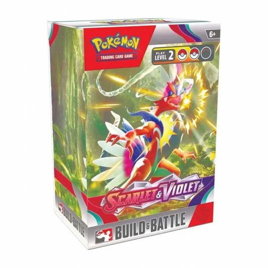 Pokemon Scarlet & Violet pre-release Build & Battle Box Factory Sealed