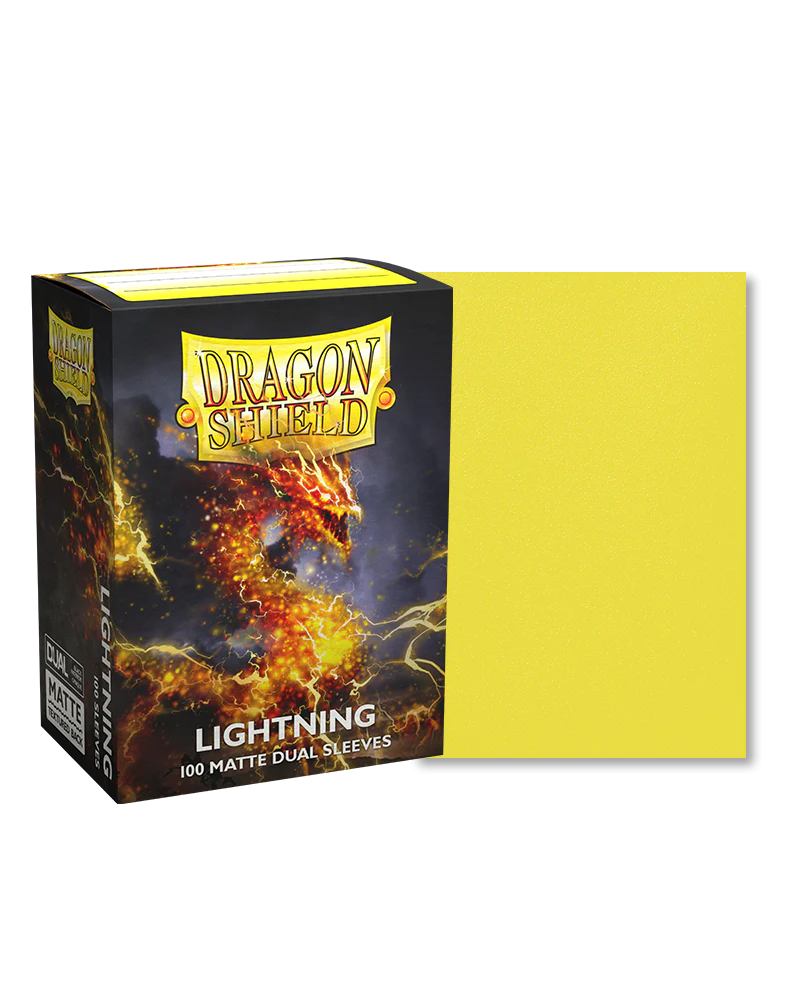 Lightning - Dual Matte Sleeves - Standard Size