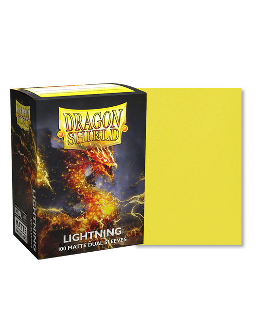 Lightning - Dual Matte Sleeves - Standard Size