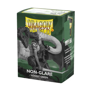 Dragonshield Forest Green Sleeves (Matte)(Non Glare)