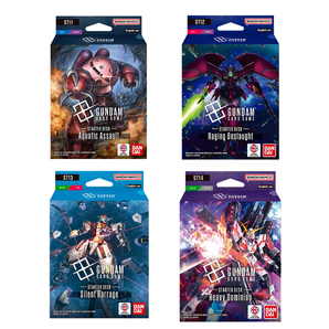 GUNDAM STARTER DECKS [ST-11 to ST-14] (Sep 25th Release)