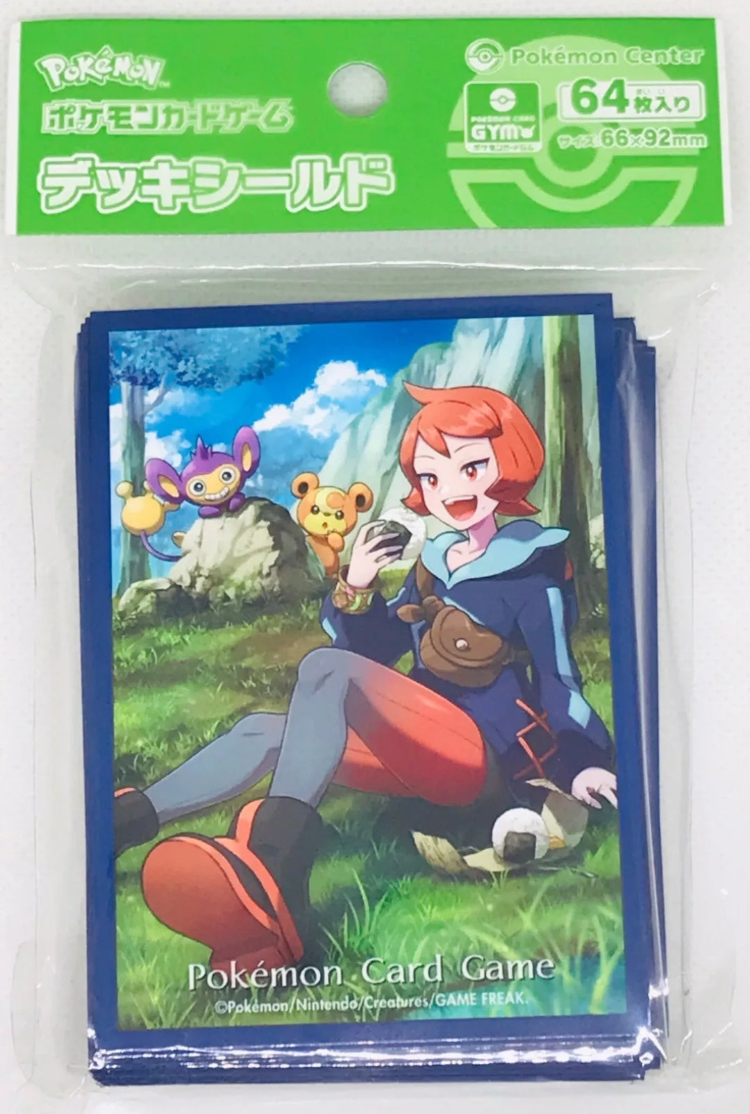 POKEMON CENTER JAPANESE AREZU SLEEVES AIPOM TEDDIURSA